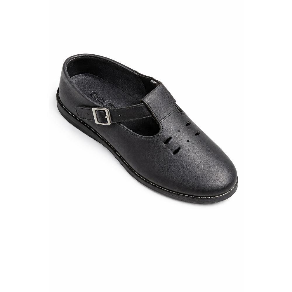 Classic Black Closed Toe Clog Sandals for Men and Women